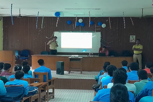 Workshop Conducted by DMEIT Academy at AJC Bose Polytechnic College, Berachampa on Trending Computer Technologies (8th September 2023).